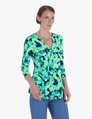 Blusa Charme manga 3/4 para mujer