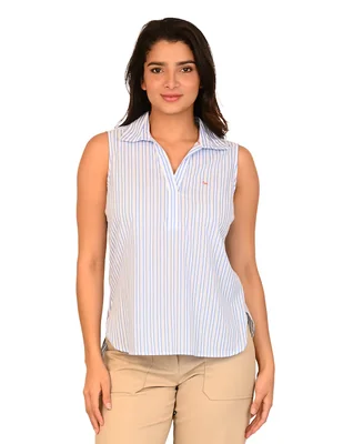 Blusa Ferrioni sin manga para mujer