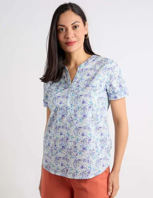 Blusa ferrioni manga corta para mujer