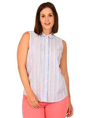 Blusa Ferrioni sin manga para mujer