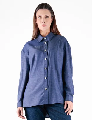 Blusa Margaret manga larga para mujer