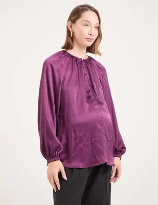 Blusa maternidad One To Nine manga larga