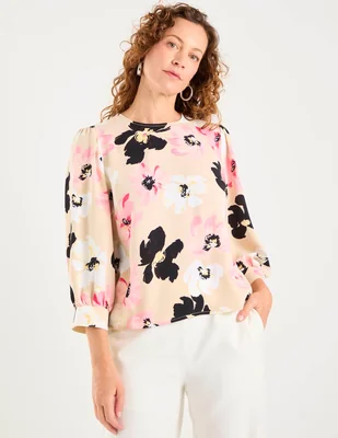 BLUSA CHICO'S 570405766 LISO REGULAR