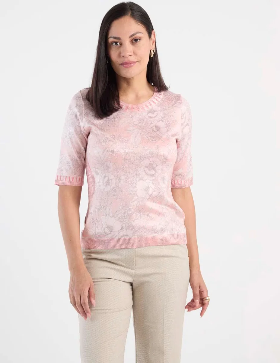 Blusa Vitos manga al codo para mujer