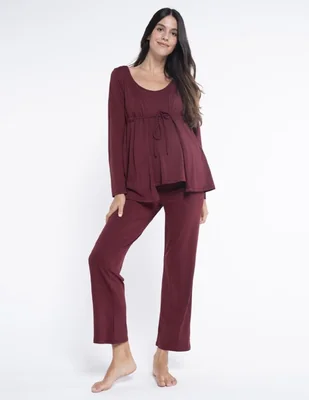 Blusa maternidad Oh Ma! manga larga