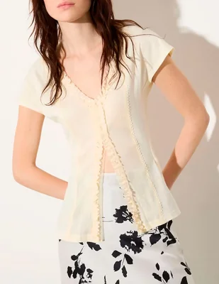 Blusa Max&Co manga corta para mujer