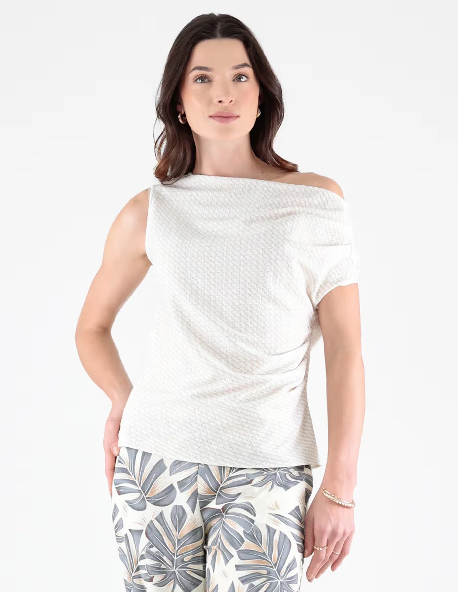 Blusa trinity "manga" corta "para mujer"
