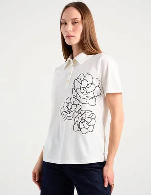 Blusa karl lagerfeld paris manga corta para muer