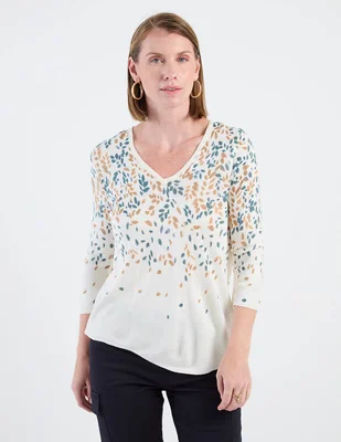 Blusa vitos manga para mujer