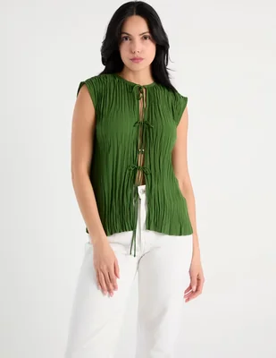 Blusa Scotch & Soda sin manga para mujer