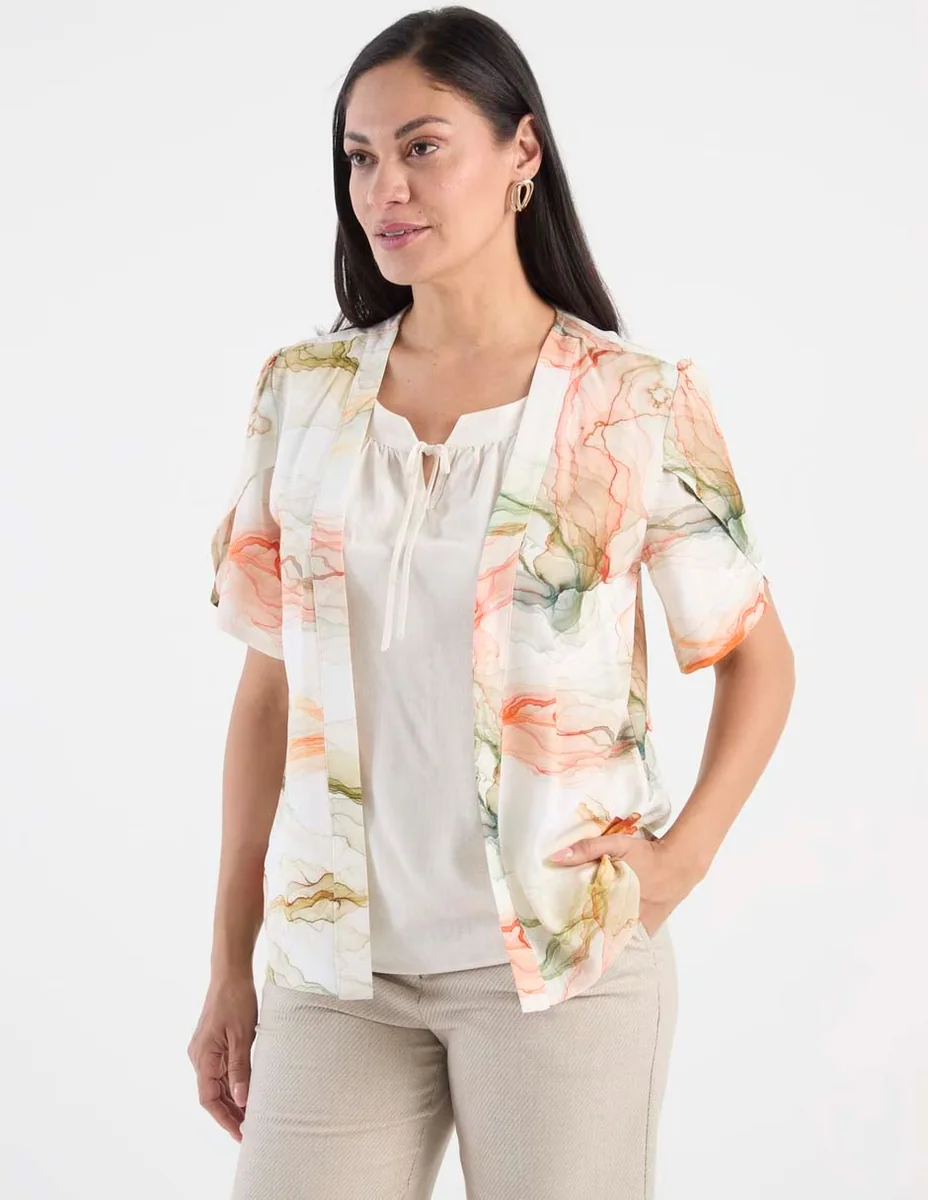 Blusa vitos manga 3/4 para mujer
