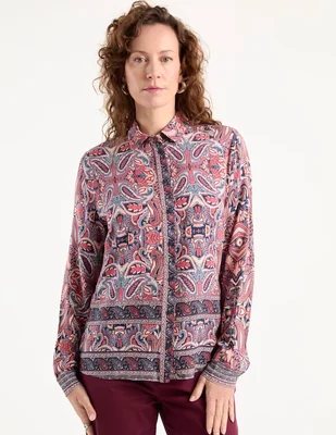 Blusa Lieb manga larga para mujer