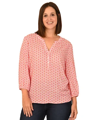 Blusa Ferrioni manga 3/4 para mujer