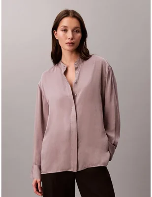 Blusa Calvin Klein manga larga para mujer