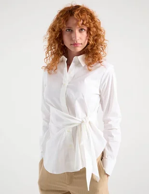 Blusa Ann Taylor manga larga para mujer