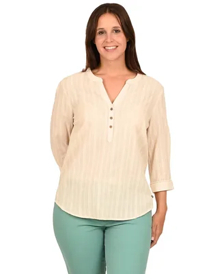 Blusa Ferrioni manga 3/4 para mujer
