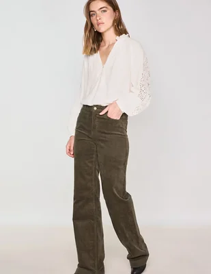 Blusa Maison 123 manga larga para mujer