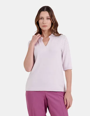 Blusa Vitos manga al codo para mujer