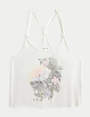 Playera Hollister cuello redondo para mujer