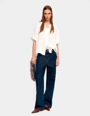Camisa Parfois manga larga para mujer