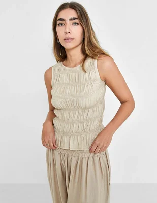 Blusa Naelle sin manga para mujer