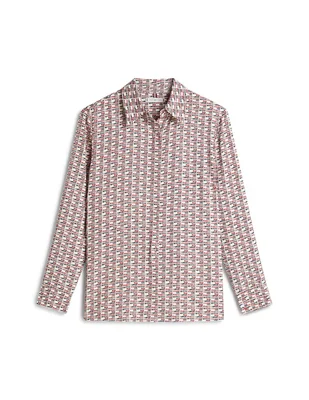 Blusa camisera Tommy Hilfiger manga larga para mujer