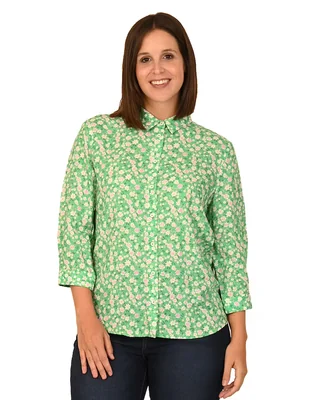 Blusa Ferrioni manga 3/4 para mujer