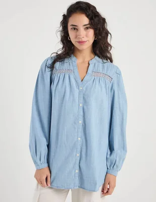 Blusa levi's manga larga para mujer