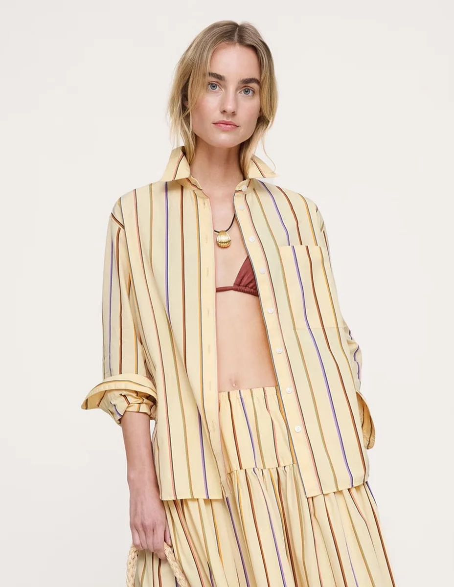 Camisa manga larga para mujer