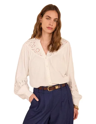 Blusa Maison 123 manga larga para mujer