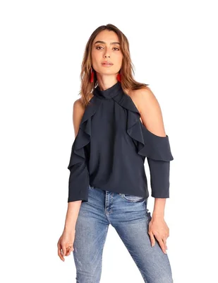 Blusa Beatriz Meade manga 3/4 para mujer