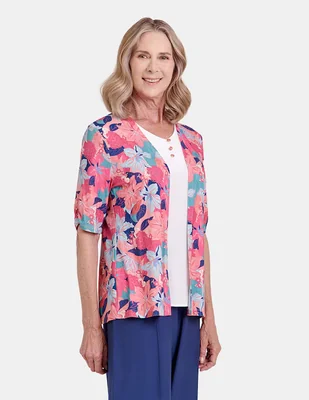 Blusa Vitos manga al codo para mujer