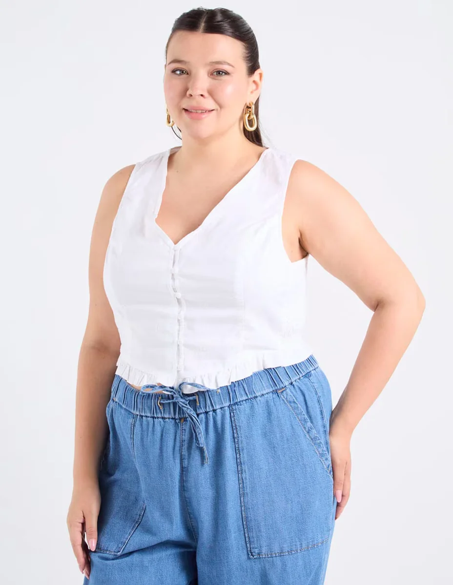 Blusa levi's sin manga para mujer
