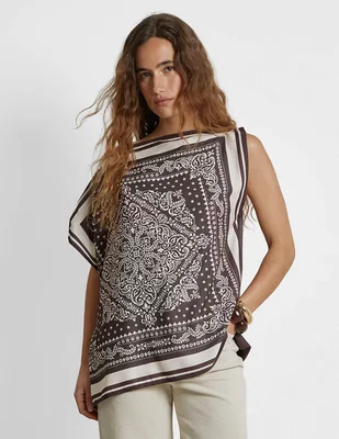 Blusa Trucco manga corta para mujer