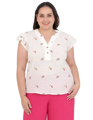 Blusa Cariló Grupo Bromelia manga corta para mujer