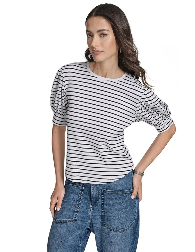 Blusa BCBG manga corta para mujer