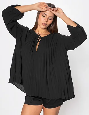 Blusa Studio F manga 3/4 para mujer