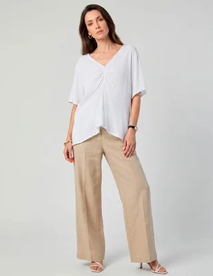 Blusa Lieb manga corta para mujer