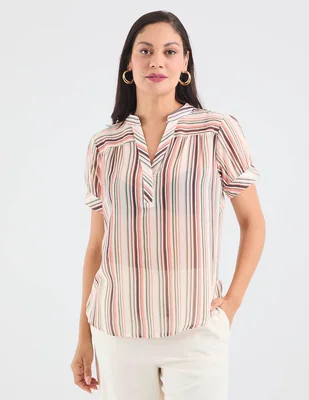 Blusa Delirium manga corta para mujer
