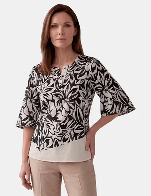Blusa Vitos manga corta para mujer