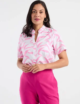 Blusa lpc manga corta para mujer