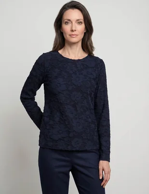 Blusa Talbots manga larga para mujer