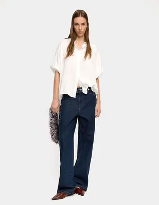 Camisa Parfois manga larga para mujer