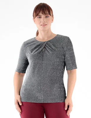 Blusa Margaret manga corta para mujer