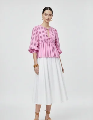 Camisa pieces manga larga