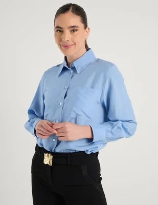 Camisa Marella manga larga para mujer
