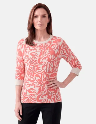 Blusa vitos manga 3/4 para mujer