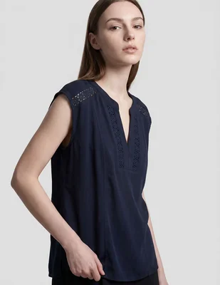 Blusa Delirium manga corta para mujer