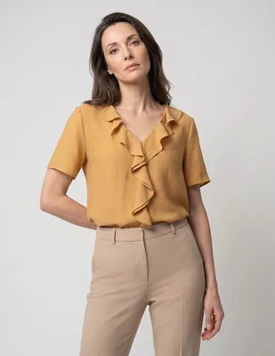 Blusa Dándara manga corta para mujer