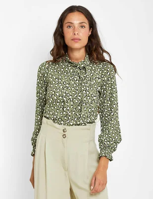 Blusa Trucco manga larga para mujer